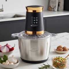 Hachoir Bol Inox 3 L 1200W Noir - Florence R-7638R