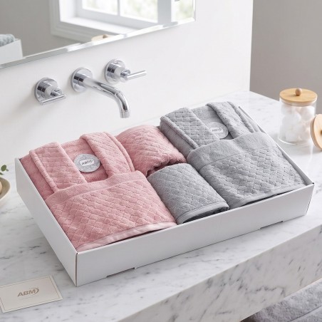 Ensemble de Capes de Bain en Coton - 6 Pièces