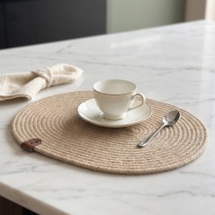 Set de Table Ovale Tressé 35 cm