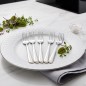 Lot de 6 Fourchettes à Gâteau en Inox Lot de 6 Fourchettes à Gâteau en Inox