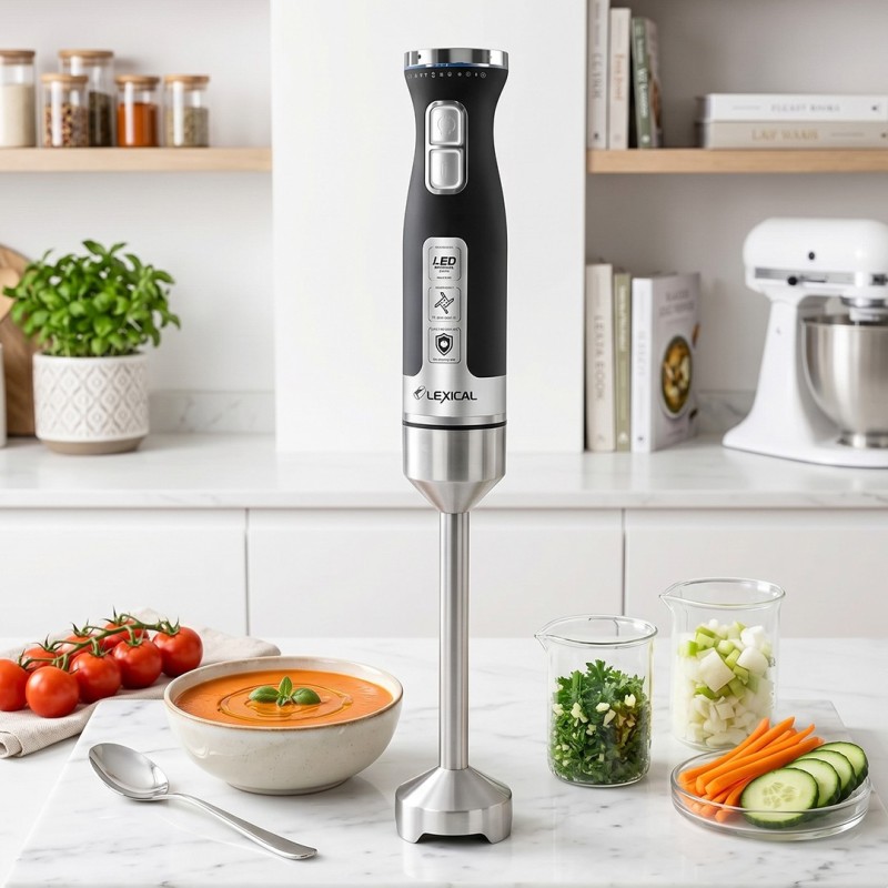 Mixeur Plongeant 1000W En Inox  - Lexical LHB-1645