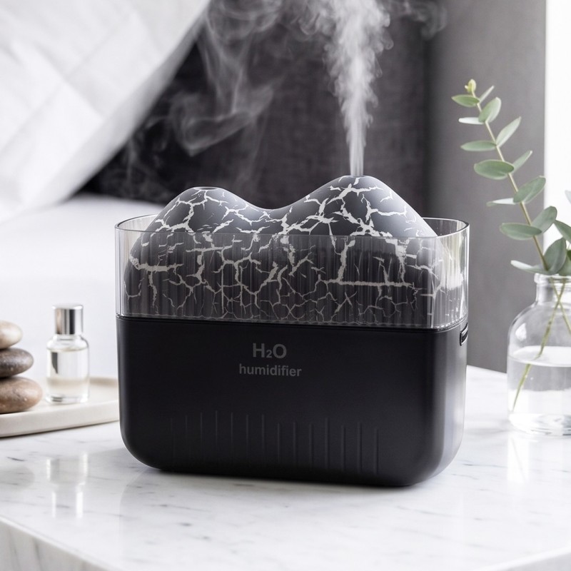 Diffuseur d'Arômes USB Effet Volcan