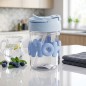 Gourde d'eau en plastique 450ML - Bleu
