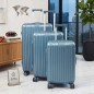 Série de 3 Valises Incassable en ABS Bleu - ABM Série de 3 Valises Incassable en ABS Bleu - ABM
