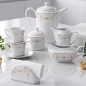 Service de Table en Porcelaine 72 Pièces