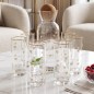 Service à Eau en Verre 7 Pièces – Carafe et 6 Verres