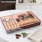 Coffret Ménagère 24 Pièces en Acier Inoxydable Coffret Ménagère 24 Pièces en Acier Inoxydable