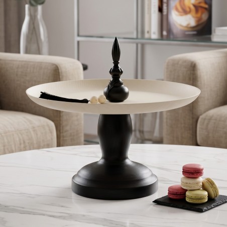 Présentoir à Gâteaux 26 cm en Bois