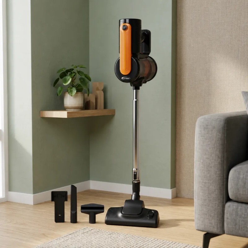 Aspirateur Balai 2000W Orangé – Florence SVC-201 Aspirateur Balai 2000W Orangé – Florence SVC-201