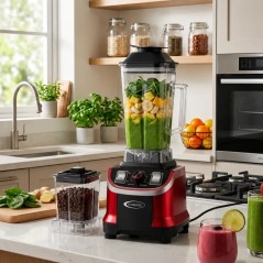 Blender 2L 2800W 2en1 Rouge –  Florence R-2828R