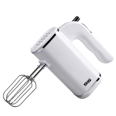 Batteur Électrique 200W 5 Vitesses Blanc – DSP KM2008