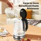 Bouilloire Électrique en Verre 2L 2200W avec Indicateur LED – DSP KK1273