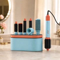 Coffret Cheveux 8en1 1500W 110 000 RPM Vert d’Eau – DSP 50226V