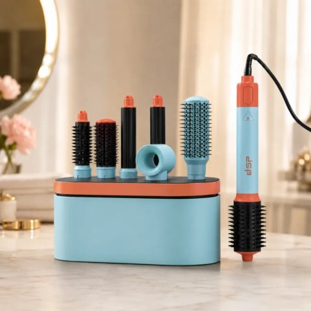 Coffret Cheveux 8en1 1500W 110 000 RPM Vert d’Eau – DSP 50226V