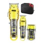 Kit Tondeuse & Rasoir Professionnel 3-en-1 8W Jaune – DSP 80105 Kit Tondeuse & Rasoir Professionnel 3-en-1 8W Jaune – DSP 80105