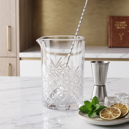 Broc à Cocktail en Verre avec Bec Verseur – Pichet Mélangeur