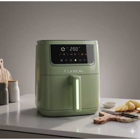 Air fryer 7L 1600W Vert - Lexical LAF-3046-3