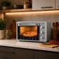 Four Électrique 36L 1600W avec Tournebroche - Lexical LOV-2938 Gris Four Électrique 36L 1600W avec Tournebroche - Lexical LOV-2938 Gris