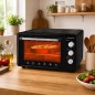 Four Électrique 36L 1600W avec Tournebroche - Lexical LOV-2938 Noir Four Électrique 36L 1600W avec Tournebroche - Lexical LOV-2938 Noir
