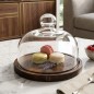 Cloche à Gâteau en Verre avec Plateau 18 cm Cloche à Gâteau en Verre avec Plateau 18 cm