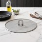 Couvercle Rond en Acier Inoxydable 29 cm Couvercle Rond en Acier Inoxydable 29 cm