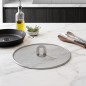 Couvercle Rond en Acier Inoxydable 25 cm Couvercle Rond en Acier Inoxydable 25 cm