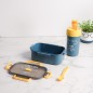 Set Lunch Box & Gourde Enfant Bleu