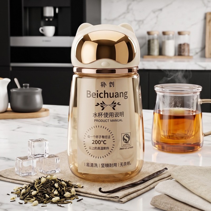 Gourde d'eau en plastique 450ML