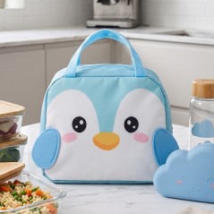 Lunch Bag Bleu Étanche et Pratique