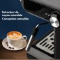 Machine à Café Expresso 3en1 RAF R.104B 2L 850W - Noir