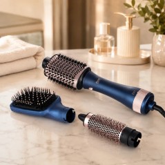Brosse Coiffante 3en1 RAF R.4573 1200W - Bleu