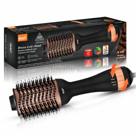 Brosse Coiffante 4en1 RAF R.420 1000W