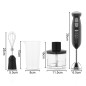 Mixeur Plongeant 4en1 RAF R.327 340W