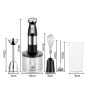 Mixeur Plongeant 5en1 RAF R.334 340W