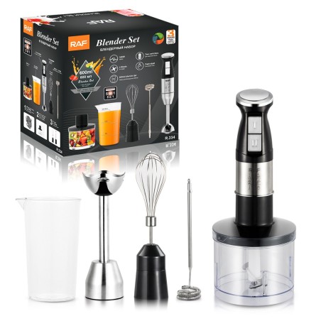 Mixeur Plongeant 5en1 RAF R.334 340W