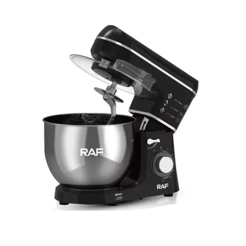 Robot Pétrin RAF R.6618 7L 1400W - Noir