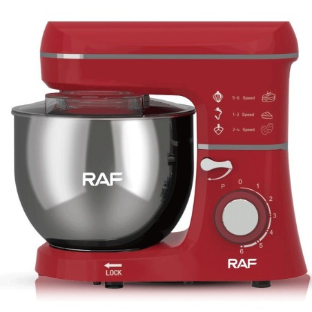 Robot Pétrin RAF R.6618R 7L 1400W - Rouge