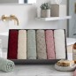 Lot de 6 Serviettes Intimes en Coton