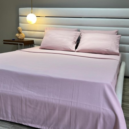 Parure de Lit Unie 2 Places avec 2 Taies