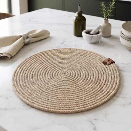 Set de Table Rond Tressé 36 cm