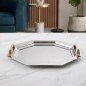 Plateau Rond 42 cm en Inox 18/10