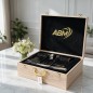 Coffret Ménagère 72 pièces en inox 18/10 Gold - ABM