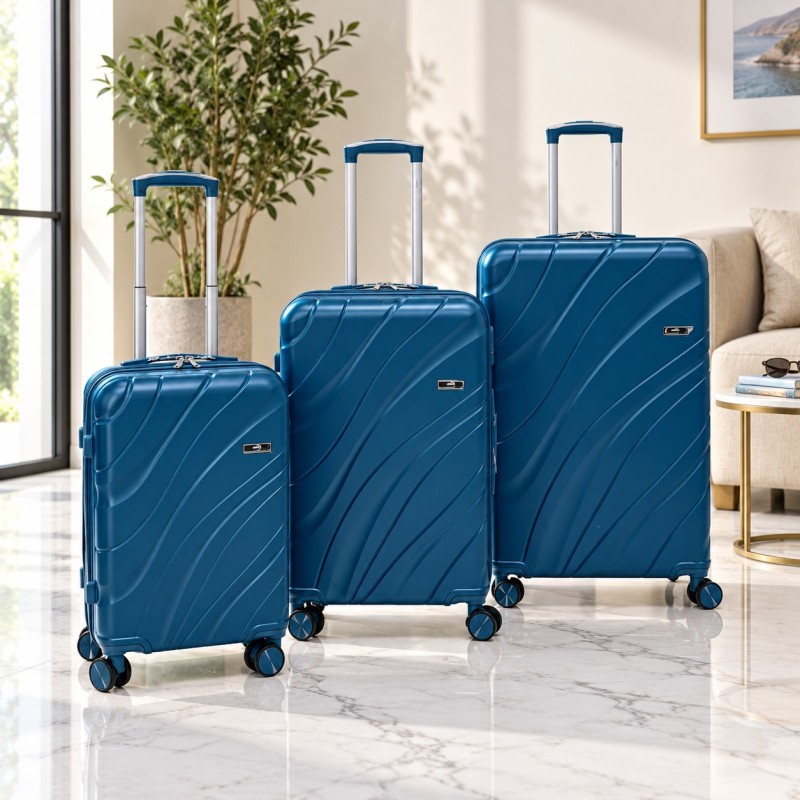 ABM – Valise trolley – Bleu ABM – Valise trolley – Bleu