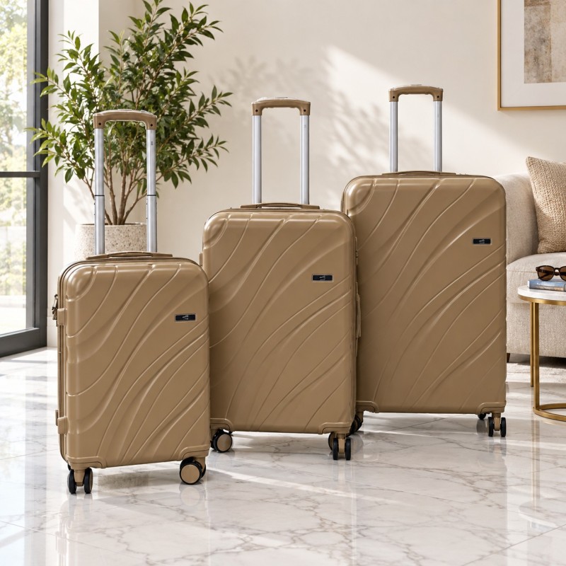 ABM – Valise trolley – Beige