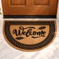 Tapis de porte demi-lune 76×48 cm Tapis de porte demi-lune 76×48 cm