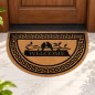 Tapis de porte demi-lune 76×48 cm Tapis de porte demi-lune 76×48 cm