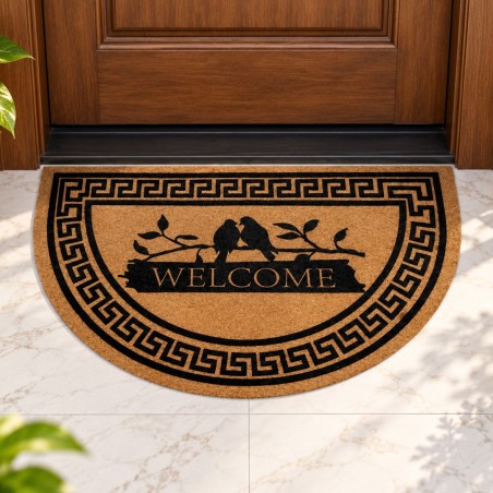 Tapis de porte demi-lune 58×39 cm