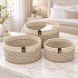 Set de 3 Paniers de Rangement Tressés