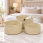Set de 3 Paniers de Rangement Tressés