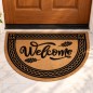 Tapis de porte demi-lune 58×39 cm